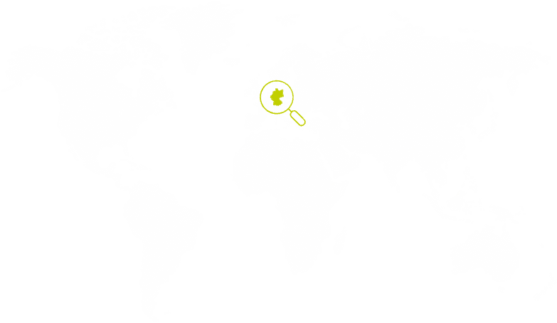 Wereldkaart zoom DE Wereldkaart zoom DE